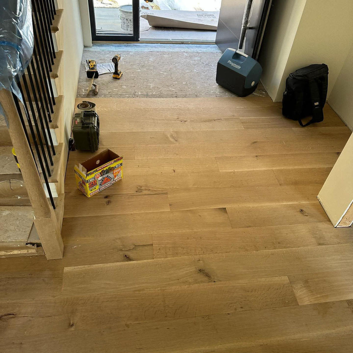 Professional floor refinishing